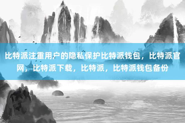 比特派注重用户的隐私保护比特派钱包，比特派官网，比特派下载，比特派，比特派钱包备份